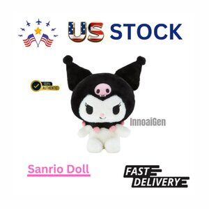 Sanrio Character Kuromi Stuffed Toy S Size ( Standard ) Plush Doll New Japan